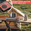 Karinear Portable Electric Stove 110V, 1800W Electric Hot Plate with