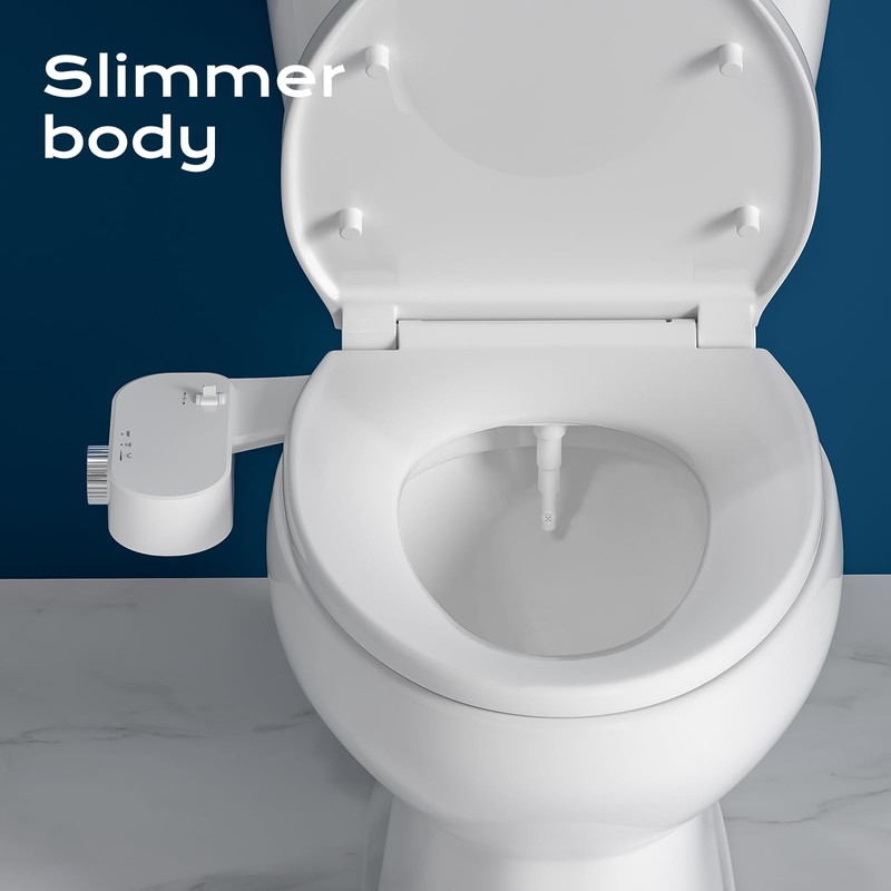 Bidet Toilet Seat Attachment with Rear and Feminine Wash， Bidet