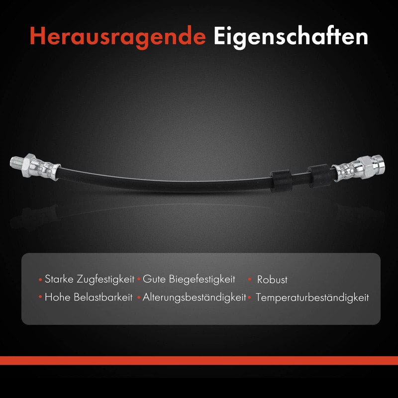 Frankberg Brake Hose Brake Hydraulic Hose Rear Axle Left Right