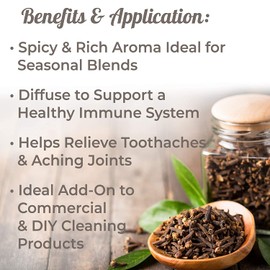 Plant Therapy Clove Bud Essential Oil 100% Pure, Undiluted, Natural Aromatherapy, Therapeutic Grade 10 mL (1/3 oz)