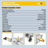 OCPTY 3/4" Shaft Horizontal Pressure Washer Pump Max 3000 PSI
