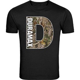 GawxTee Duramax Camo Pocket Design Color Black S - 5XL T-Shirt Tee (XL, Black)