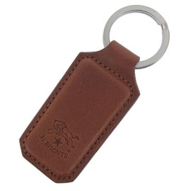 Irbizonte SKH143PO0001BW221N IL BISONTE Key Ring, Key Charm, Men's, Women's, Leather, Brown, Braun