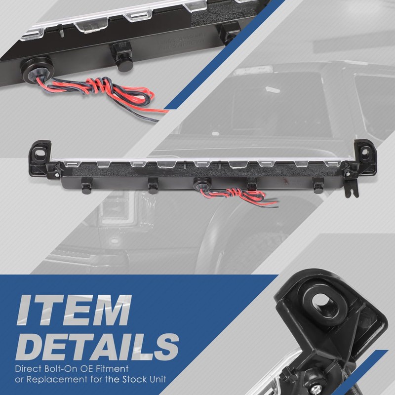 Auto Dynasty Full LED Black Third 3rd Rear High Mount