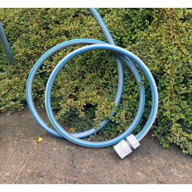Garden Hose with 2 Universal Connectors - Pipe Extension to Connect Hose Reel/Pressure Washer to Your Tap 1m-10m (500) cm =5m