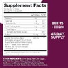 Qunol Beets Chews for Blood Pressure Support, 3 in 1