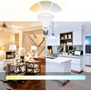 BHMAOYN LED E27 R80 Reflector Lamp 12 W, 3 Levels