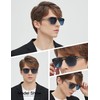 BIRCEN Polarized Sunglasses for Men UV-Protection: Acetate Retro Trendy Fashion