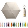 HUAMu Mini Parasol Travel Ring Handle Coating Layer Fabric Blocking