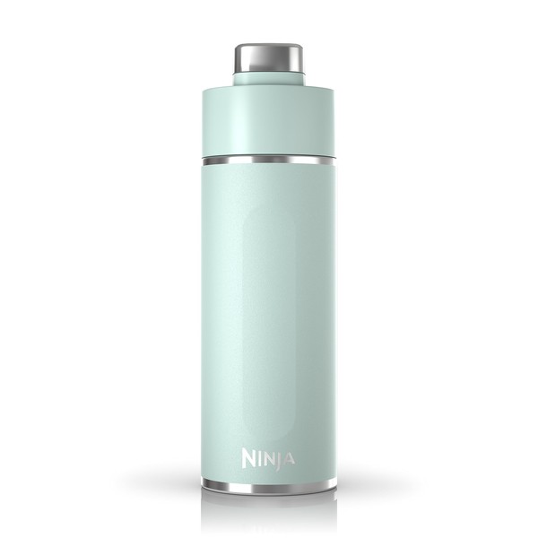 Ninja Thirsti 24oz Travel Bottle for Sparkling Drinks, Fizzier Longer, Leak Proof, 24 Hours Cold, Dishwasher Safe, Insulated Tumbler, Mint, DW2401CMT (Canadian Version)