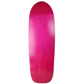 Moose Old School 10" x 33" Stained Pink Blank Skateboard Deck