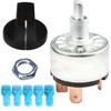 RUNCCI-YUN 4-Position 3-Speed Fan Selector Rotary Switch Governor 12A 250V/16A