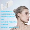 Self Ear Piercing Kit,4 Pack Disposable Piercing Gun Professional Ear