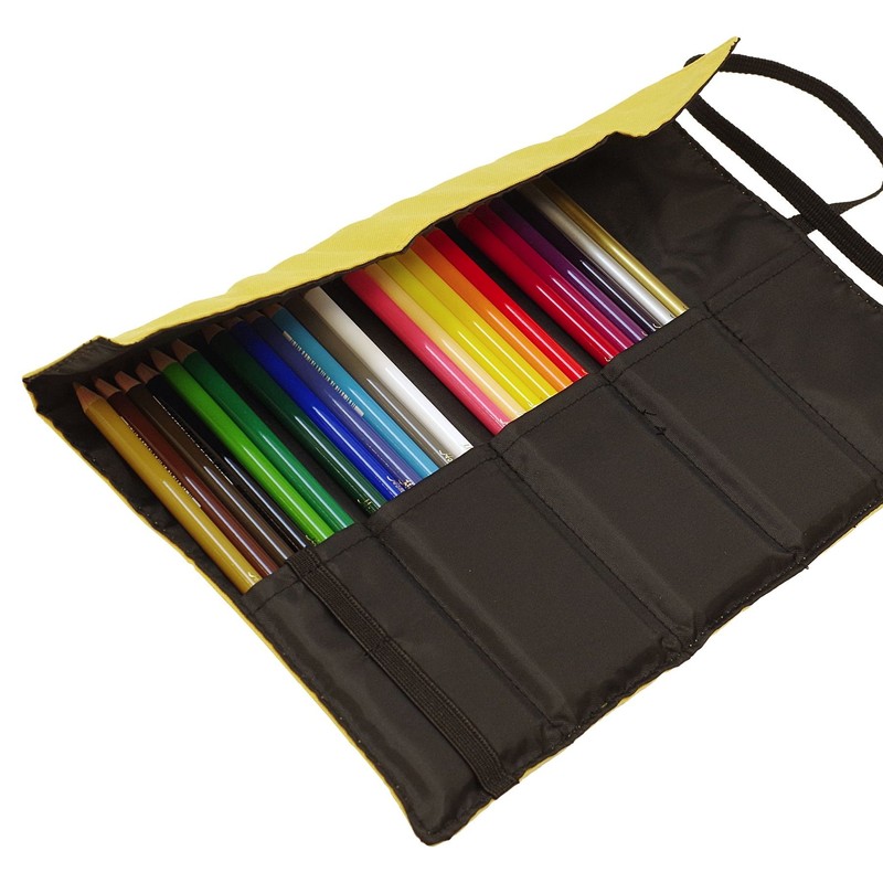 トンボ(Tombow) ロールケース入色鉛筆 24色 NQ CR-NQ24C