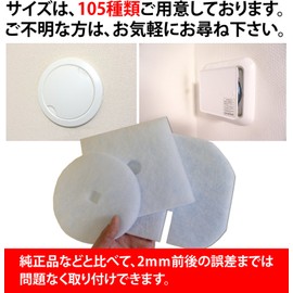 Be One Shop Air Supply Vent Filter for Pollen, Exhaust Gas, Dust, & Sand Exclusion, No Special Frame Required, Special 0.4 inch-Thick Be One Air Vent Filter