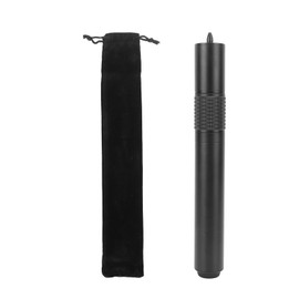 Pool Cue Extension Black 240‑340mm Aluminium Billiards Stick Extension for Billiard Practice Accessories