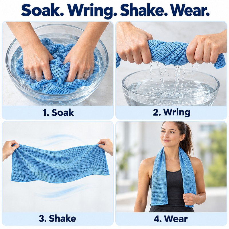 Cooling Towels for Workouts – Soft, Breathable Microfiber Comfort for
