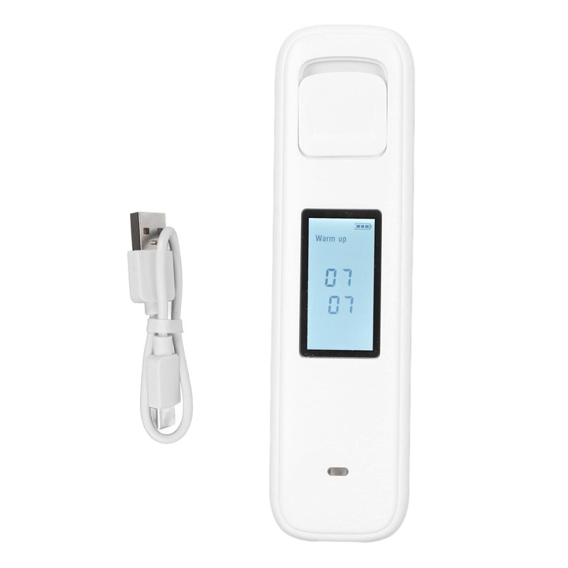Alcohol Tester LCD Digital Display Indicator Light Alarm Breath Alcohol