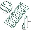 Pangda Christmas Tree Hooks Green Ornament Hooks Mini Hangers for
