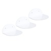 3pcs Wall Speaker Floating Shelves Acrylic Waterproof Wall Mounted Speaker