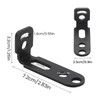 Biqing 2 PCS Bike Stay, 7 Characters, Bike Stay, Clamp