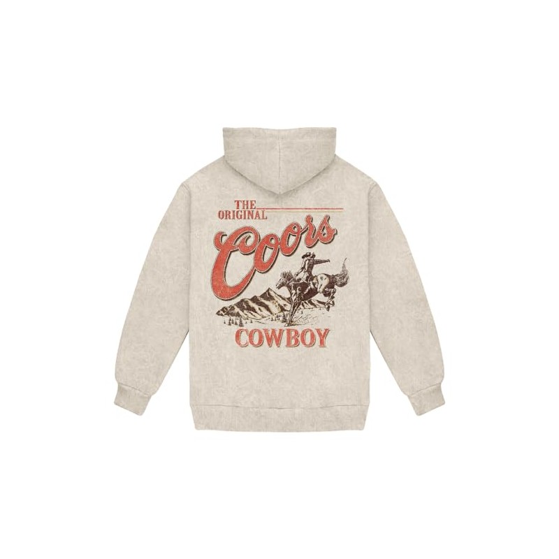 Changes Coors The Original Cowboy Pull-Over Hoodie (US, Alpha, X-Large,