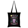 Grindstore Kawaii Ouija Black Tote Bag 38x42cm