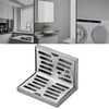 Side Drain 304 Stainless Steel Corrosion Resistance Thickened L Shape