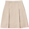 Classroom School Uniforms Girls' Big Kick Pleat Skirt, Khaki, 10.0