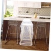 Ciieeo Transparent PVC Chair Cover Furniture Protector for Dining Room