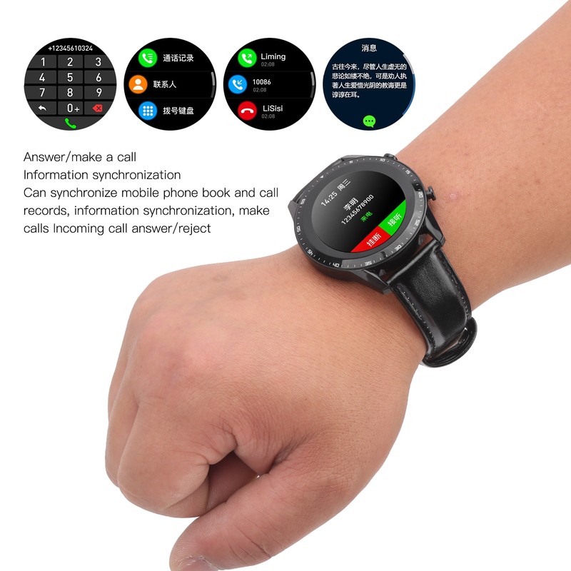 T80Bluetooth Calling Smartwatch Fitness Monitoring Waterproof Movement Bracelet for Android/IOS
