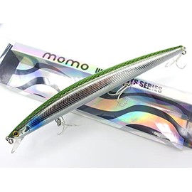 momolures - Shore Line Minnow 170F Double Wire Silent Weight Transfer System for Bass, Seabass, Salmon lure Fishing (BORA)