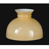 B&P Lamp Opal Glass Student Shade, Buff Nu-Gold
