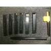 OMEX INDEXABLE LATHE TOOL HOLDER 7 PCS SET 10MM +