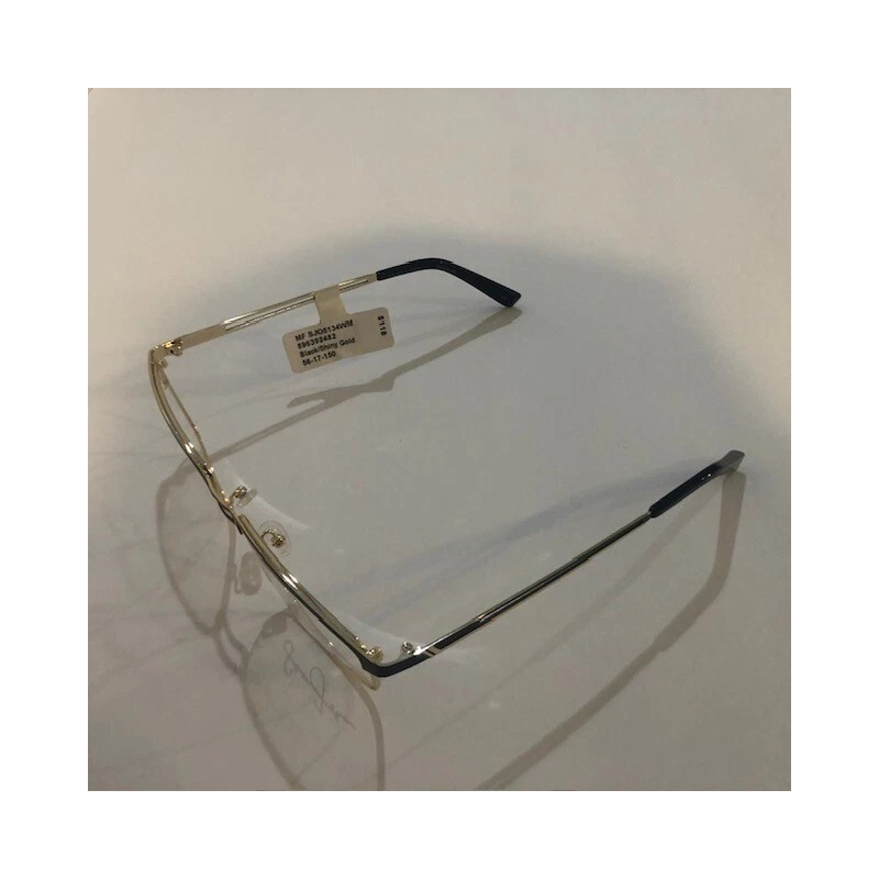 Sean John SJO5134 Black/Shiny Gold Eyeglass Frames 56-17-150