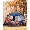 Updated Pop Up Camping Tent, 4/6 Person Blackout Camping Tent