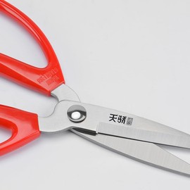 6.8" Kitchen Shears Original Unlimited Kitchen Scissors All Purpose Dishwasher Safe Ultra Sharp Stainless Steel Kitchen Gadgets Kitchen Shears with Comfortable Handles, Red