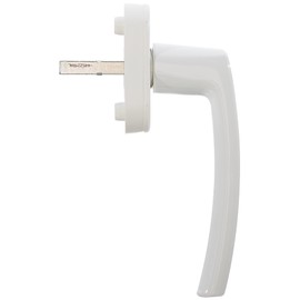 Roto Line Window Handle Traffic White with Screws Square Pin 7 x 32 mm