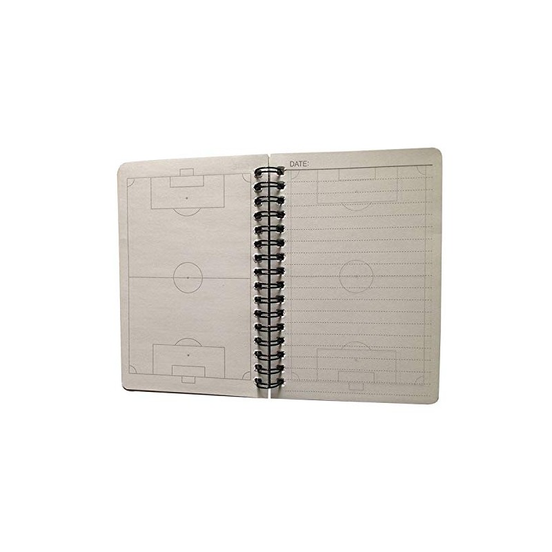 A6 Football Notebook for Boys Children Tactics Board Lined Soccer