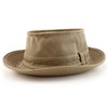 Trendy Apparel Shop XXL Oversized Roll Up Bucket Hat, Khaki,