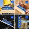 WORKPRO Magnetic Torpedo Level, Conduit Bending Level, Bubble Vials for
