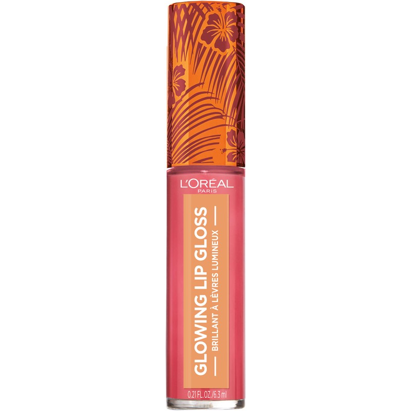 L'Oreal Paris Summer Belle Glowing Lip Gloss, Tropic Like It's