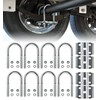 Aupar Heavy Duty Trailer U Bolt Kit for 3,500 lb