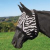 Country Pride Fly Mask Mesh Zebra Print (Large Horse)