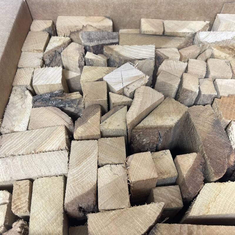 homemade 30 Lb Oak Firewood 12” Pieces Kiln Dried BBQ