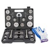 8MILELAKE 24pcs Disc Brake Caliper Compression Wind Back Tool Kit,