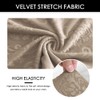 EVOLLER 2 Pieces Armchair Slipcover with Separate Chair Cushion Cover