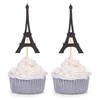 Paris Theme Cupcake Toppers Eiffel Tower Shape Party Picks Wedding