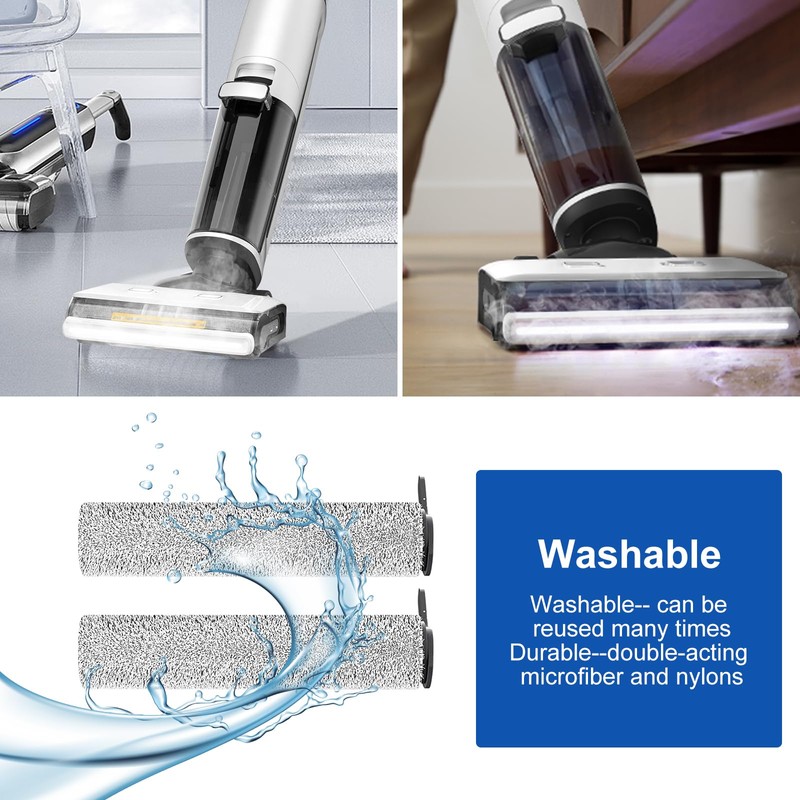 Fixbetter Brushes for Tineco Floor One S7 Steam