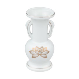 Tomatsu Shoten AM-TM579 Buddhist Utensils, Buddhist Altar, Platinum Lotus 5.0 Linear Buddha Flowers